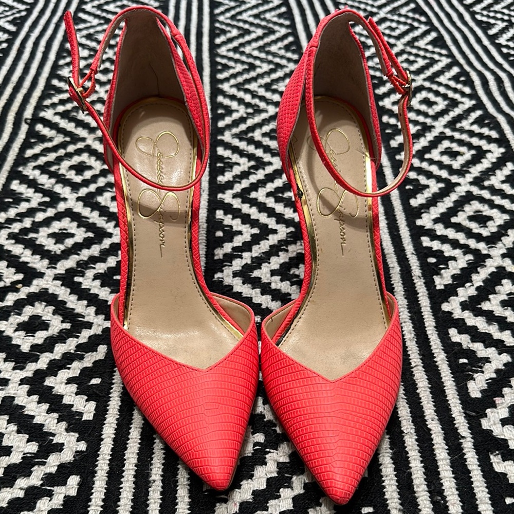 Women's Coral Pointed Toe Heels